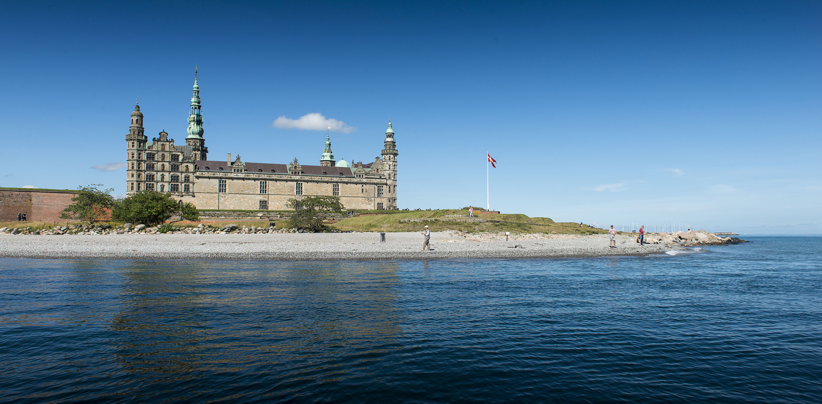 Kronborg Slot er en funkende juvel i kongens kiste. Foto: Thomas Rahbek