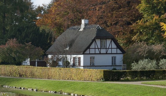 Café Havehuset i Frederiksborg Slotshave. Foto: Thomas Rahbek, SLKE