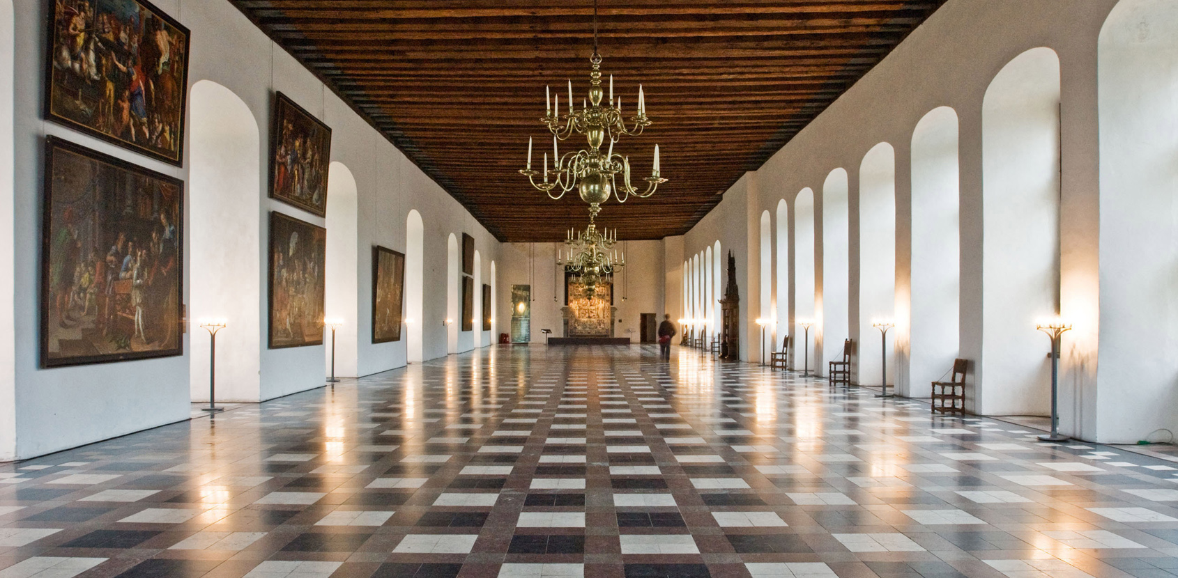 Dansesalen er en kærlighedsgave til dronning Sophie. Foto: Finn Christoffersen