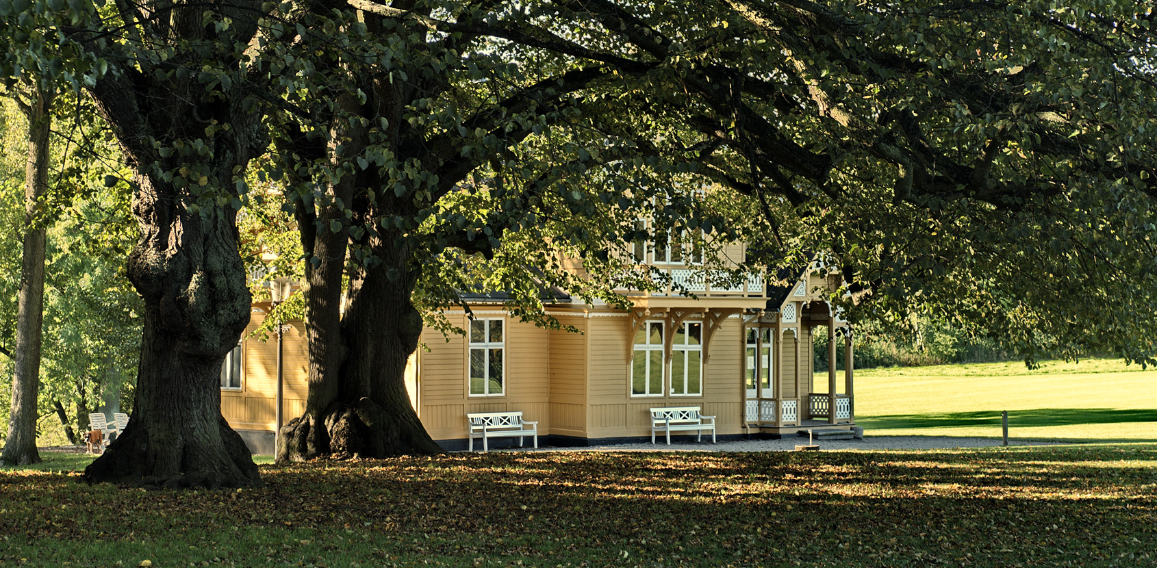 Svenske Villa i Bernstorff Slotshave. Foto: Finn Christoffersen